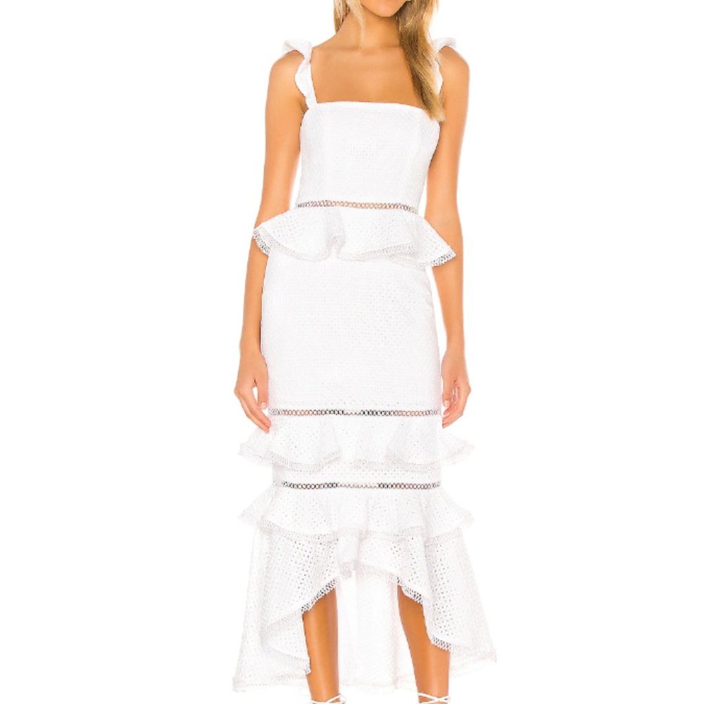 NBD Haze Midi Dress Size Small